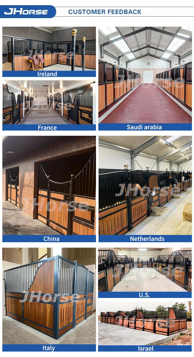 Высококачественные портативные конюшни лошади заполнения HDPE легкие для того чтобы очистить прочный главная прочность построенный к заказу