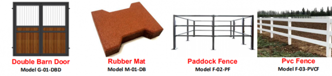 Конюшен лошади Hdpe 8mm Prefab передвижных портативный временный надежный 5