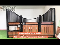 Дверь для лошадей из деревянного дерева 10 футов 12 футов с дверью из сена