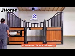портативные 3,6 м оцинкованные стальные конские конюшни для конных дворов панель