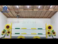 Настраиваемые скачки лошадей оборудование прочное ПВХ стальное строительство