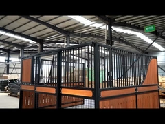 Полностью настраиваемые европейские конные конюшни Коррозионный материал