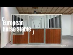 Оцинкованная серебристая стальная металлическая рама для передней части конюшни, сверхпрочная