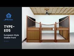 Наружная фанерная доска для европейских конюшен, денниковая панель для конюшни с забором и крышей