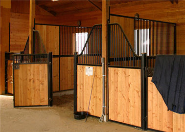 Подгонянная лошадь временной бамбуковой безопасности доски крытой стальная глохнет сделанная фабрика конюшен лошади