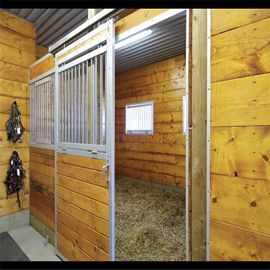 Модульной коробка лошади набора стойла лошади провентилированная стороной стабилизированная с Лонлифе раздвижной дверью