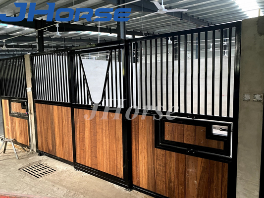 Бамбуковые панели стойла лошади Infill 32mm с фидером шарнирного соединения раздвижной двери