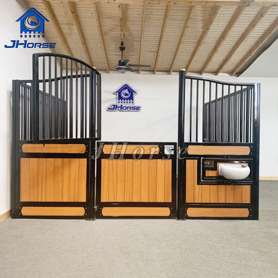Luxury Euro Style Horse Stall Front Infilled Bamboo Stable Box Panels Kits (Люксный европейский стиль лошадиный конюшня фронт)